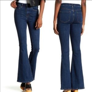 NWT Free people high rise bell bottom flare jeans